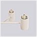 Lampadario Halo 6 Beige Sl. 1831 - Moderno Lampadario Beige 230x64x64 Cm - Foto miniatura 8