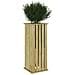 Fioriera Marrone 33 x 33 x 85 cm Legno di pino impregnato - Foto miniatura 3