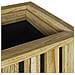Fioriera Marrone 33 x 33 x 85 cm Legno di pino impregnato - Foto miniatura 8