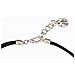 Collana Girocollo A Tripla Stella Nera E Argento - Foto miniatura 3