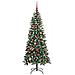 Albero di Natale artificiale con 150 LED Verde 150 cm - Foto miniatura 3