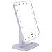 Specchio Da Trucco Da Tavolo Led Con Sensore Tattile E Rotazione A 360° - 20 Led White - Foto miniatura 1