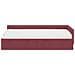 Struttura Letto Angolare con Materasso 2 pcs Grigio Tessuto - Foto miniatura 5
