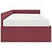 Struttura Letto Angolare con Materasso 2 pcs Grigio Tessuto - Foto miniatura 8