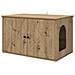 Casa per Gatti Rovere Artigianale 85 x 55 x 50 cm - Foto miniatura 1