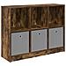Credenza con cassetto Rovere fumé 102 x 32 x 73,5 cm - Foto miniatura 1