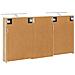 Set di Armadi da Bagno con lo scaffale 3 pcs 140 x 14,5 x 70 cm - Foto miniatura 9