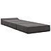 Divano Letto Pieghevole Grigio Scuro 200 x 70 x 15 cm Velluto - Foto miniatura 3