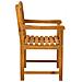 Panchina da esterno 6 pcs Naturale 56 x 55,5 x 90 cm - Foto miniatura 5
