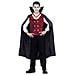 Costume da vampiro da mantello, gilet con camicia, colletto e pantaloni taglia 10-12 e - Foto miniatura 1