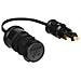 Adattatore Presa Corrente Din, 12/24v - Foto miniatura 7