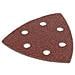 03210009-set Di Fogli Abrasivi Triangolari, 6 Fori, 90 X 90 X 90 Mm, Grana 240 - Foto miniatura 2