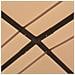 Gazebo Padiglione Tenda Tettoia 3x3 M Acciaio Beige - Foto miniatura 2