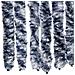 Zanzariera Blu Bianco E Argento 56x185 Cm Ciniglia - Foto miniatura 2
