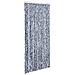Zanzariera Blu Bianco E Argento 56x185 Cm Ciniglia - Foto miniatura 1