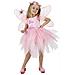 Travestimento Da Fata Rosa Per Bambina - Taglia: 5 - 6 Anni (115 - 130 Cm)  - Foto miniatura 1