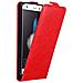 Custodia Compatibile Con Huawei P8 Lite In Rosso Mela - Coperchio Protettivo In Design Flip Con Chiusura Magnetica - Foto miniatura 1