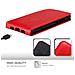 Custodia Compatibile Con Huawei P8 Lite In Rosso Mela - Coperchio Protettivo In Design Flip Con Chiusura Magnetica - Foto miniatura 8