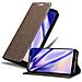 Custodia Compatibile Con Zte Nubia N3 In Bruno Caffè - Coperchio Protettiva Con Chiusura Magnetica, Funzione Stand E Tasca Per Le Carte - Foto miniatura 4