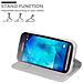 Custodia Compatibile Con Samsung Galaxy Xcover 3 In Classy Argento - Coperchio Protettiva Con Chiusura Magnetica, Funzione Stand E Tasca Per Le Carte - Foto miniatura 8