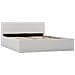 Giroletto Con Contenitore Idraulico Bianco Similpelle 140x200cm - Foto miniatura 4