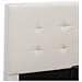 Giroletto Con Contenitore Idraulico Bianco Similpelle 140x200cm - Foto miniatura 8