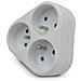 Multipresa 3 Prese Elettriche 3x16a Standard Francese - Foto miniatura 2