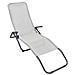 Sedia Sdraio Bianca Samba Cosma In Textilene E Metallo, Da 143x59x97 Cm Bianco - Foto miniatura 2
