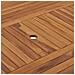 Tavolo da Giardino 150x150x75 cm in Legno Massello di Teak - Foto miniatura 2