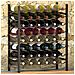 Portabottiglie per 48 Bottiglie di Vino Nero in Metallo - Foto miniatura 5