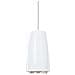 Sospensione 1 Luce Da Soffitto Bianco Opaco, E27 - Foto miniatura 1