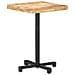 Tavolino Da Bistrot Quadrato 50x50x75 Cm Legno Di Mango Grezzo - Foto miniatura 1