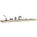 Scaffali A Parete 4 Pz Rovere 120x23,5x3,8 Cm In Mdf - Foto miniatura 3