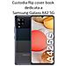Maxy Custodia Book Orizzontale Silicone Case Per Samsung Galaxy A42 5g A426 Black-pink - Foto miniatura 2