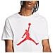 T-shirt Da Uomo Jumpman Logo Bianca Taglia L Cod Cj0921-102 - Foto miniatura 3