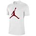 T-shirt Da Uomo Jumpman Logo Bianca Taglia L Cod Cj0921-102 - Foto miniatura 4