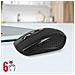 Mouse Wireless Bluetooth 6 Tasti 4 Velocità Dpi Mxhm-02 Nero - Foto miniatura 5