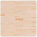 Piano Tavolo Quadrato 80x80x4 Cm Massello Rovere Non Trattato - Foto miniatura 4