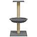 Albero Per Gatti Con Palo Tiragraffi Sisal Grigio Chiaro 74 Cm - Foto miniatura 3