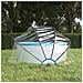 Cupola per Piscina Rotonda 315x158 cm PVC - Foto miniatura 1