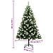 Albero Natale Artificiale Incernierato Con Neve Fioccata 180 Cm - Foto miniatura 8