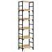 Libreria Rovere Sonoma 50x33x188,5 Cm In Legno Multistrato - Foto miniatura 2