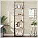 Libreria Rovere Sonoma 50x33x188,5 Cm In Legno Multistrato - Foto miniatura 1