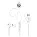 AURICOLARE CON MIC WHITE TYPE C - Foto miniatura 1