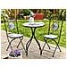Tavolino Bistrot Civita 60 Cm 60 Cm Metallo Nero - Foto miniatura 8