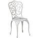 Set Bistrot Triora /dascio Metallo Bianco Sporco - Foto miniatura 3