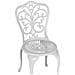 Set Bistrot Triora /dascio Metallo Bianco Sporco - Foto miniatura 6