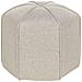 Pouf Wishek Lino Sintetico Beige - Foto miniatura 2