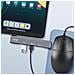 Adattatore Hub Usb-c Per Macbook Con 4x Usb 3.0 5gbps Otg, Argento - Foto miniatura 2