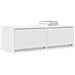 Mobili TV a Parete 2pz Bianchi 80x31x25,5 cm Legno Multistrato - Foto miniatura 3